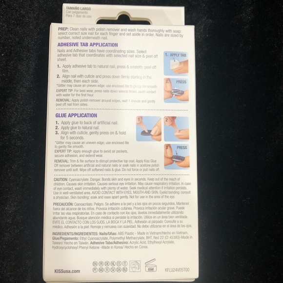 Nails: Kiss Press On Gel Fantasy Collection Nails - Picture 5 of 5